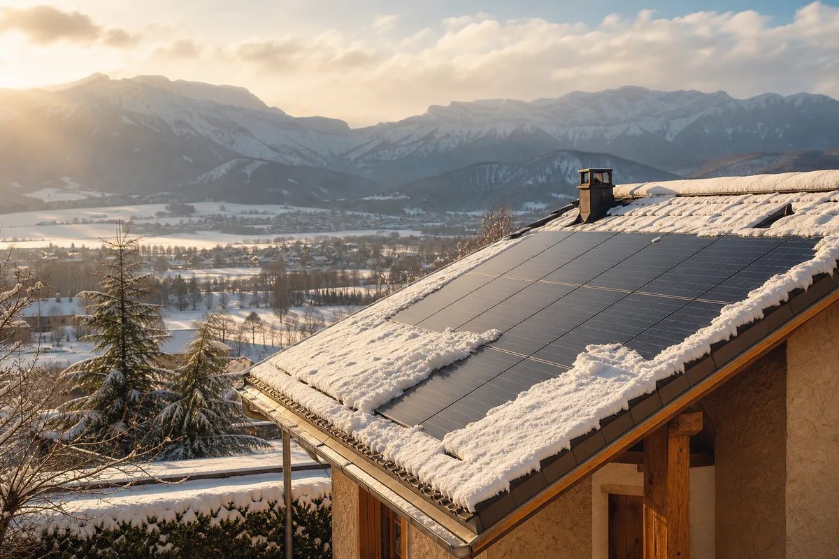 Neige et panneaux solaires à La Bâtie-Neuve : ce qu'il faut prévoir dans l'axe Gap-Chorges