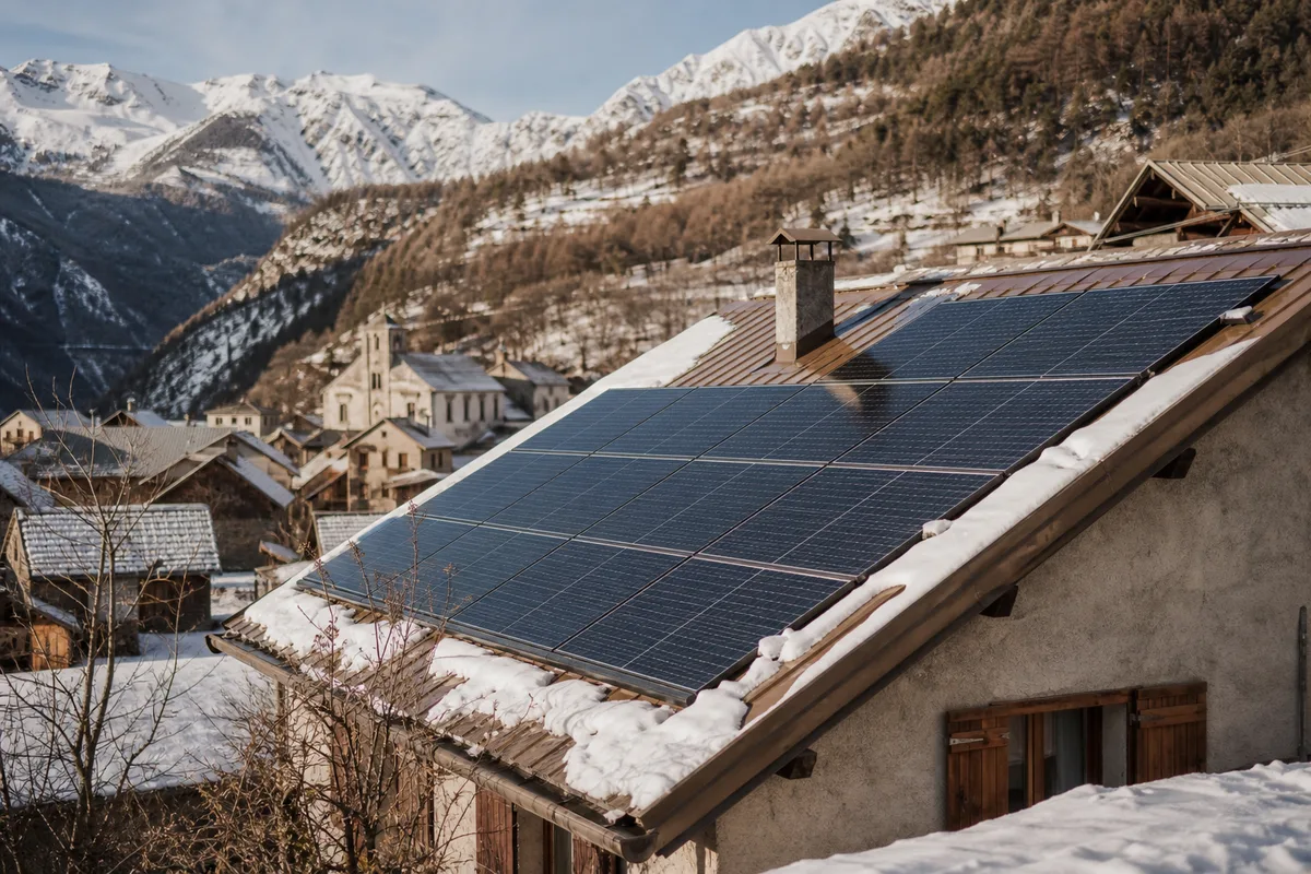 Panneau solaire La Rochette (05000) : installation photovoltaïque